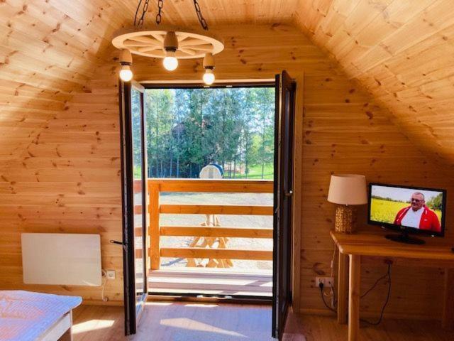 Kalinowy Sad Domki Z Jacuzzi I Sauna Mikołajki Exterior foto